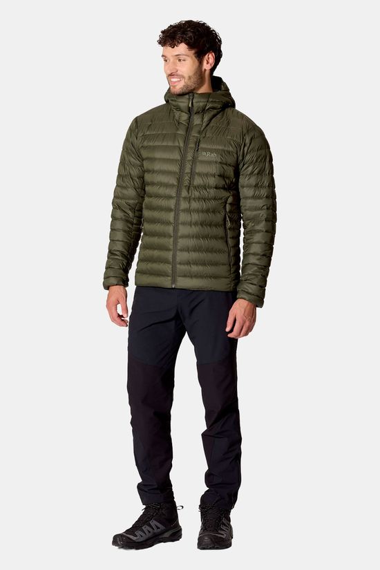 Rab Microlight Alpine Hoody Donsjas dark green