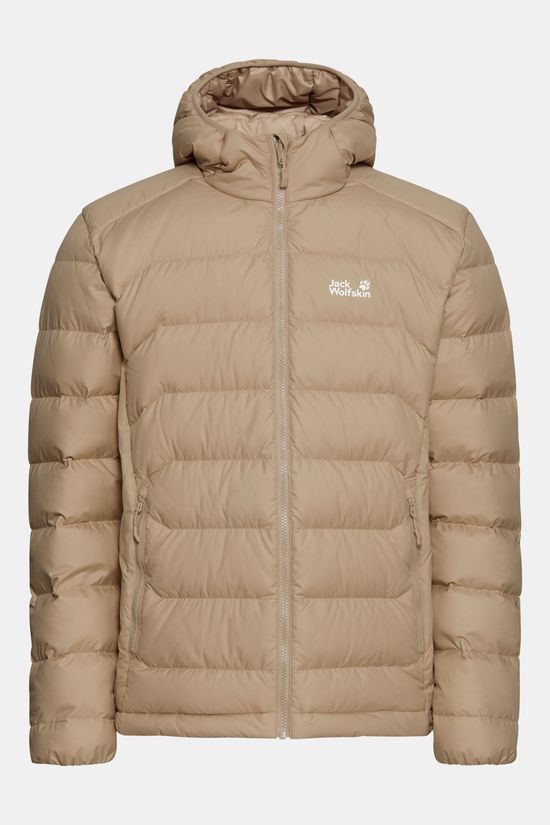 Jack Wolfskin Wild Pass Hoody Donsjas Heren Sand Brown