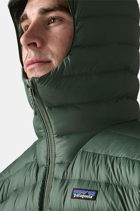 Patagonia Down Sweater Hoody Donsjas Dark Green/Dark Green