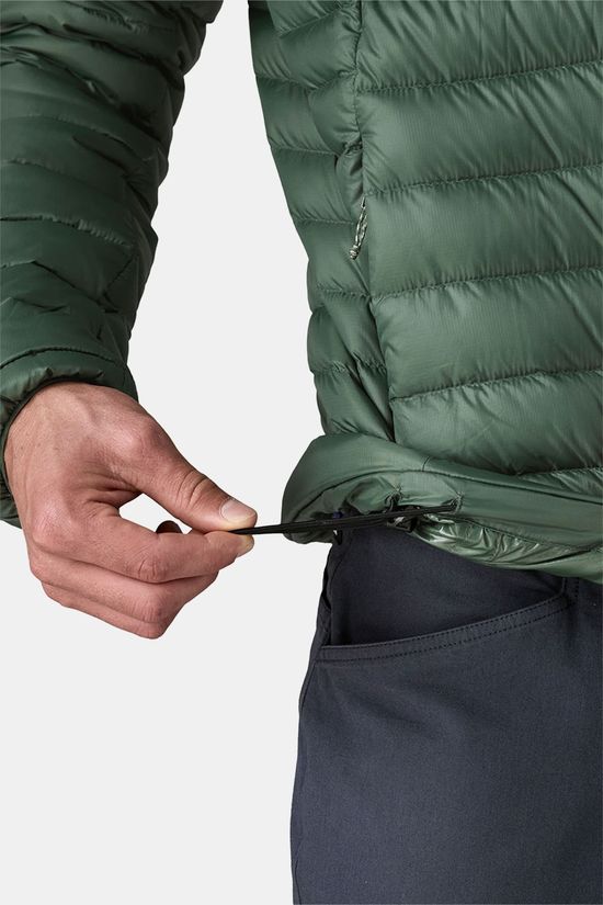 Patagonia Down Sweater Hoody Donsjas Dark Green/Dark Green