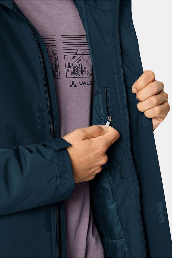 Vaude Rosemoor Padded Winterjas Dark Blue/Dark Blue