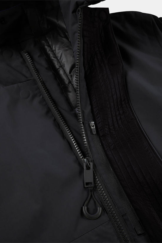 Krakatau Wear Schorl Gevoerde Parka black