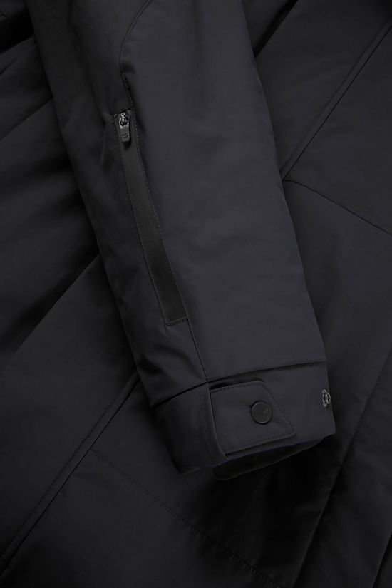 Krakatau Wear Schorl Gevoerde Parka black
