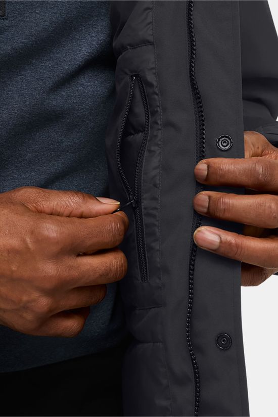 Jack Wolfskin Canyon Shield Parka M Gevoerde Jas black
