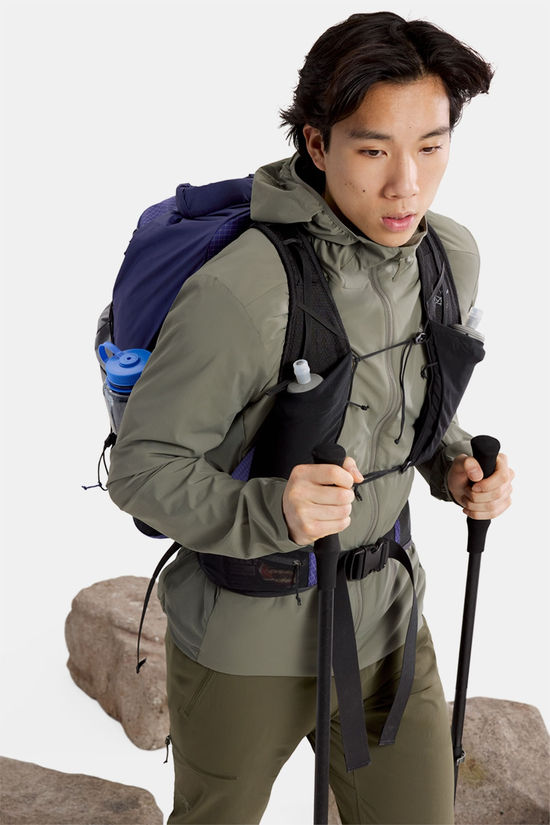 Arc'teryx Atom SL Stretch Hoody Isolatiejas Heren mid khaki
