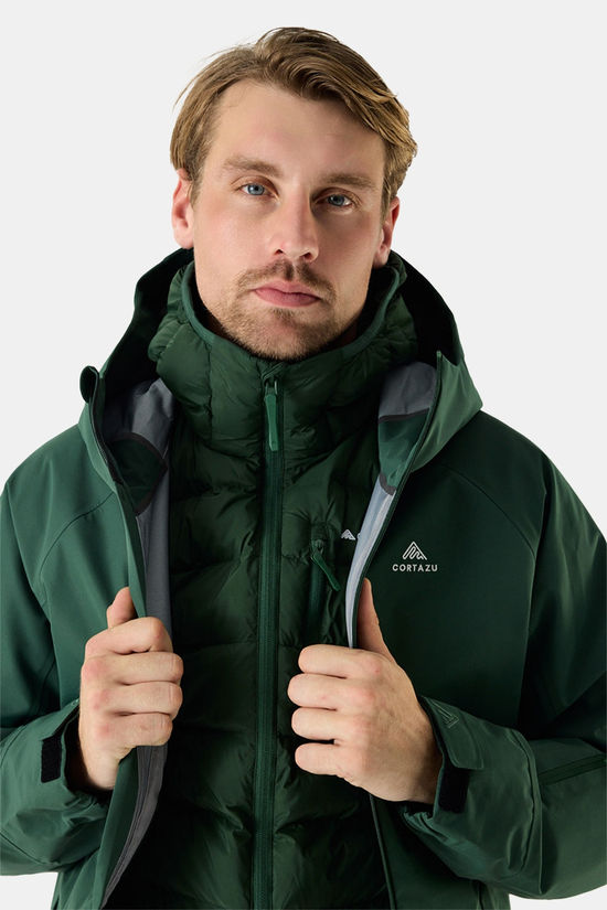 CORTAZU Mountain Ins Hooded Jacket 10M  dark green