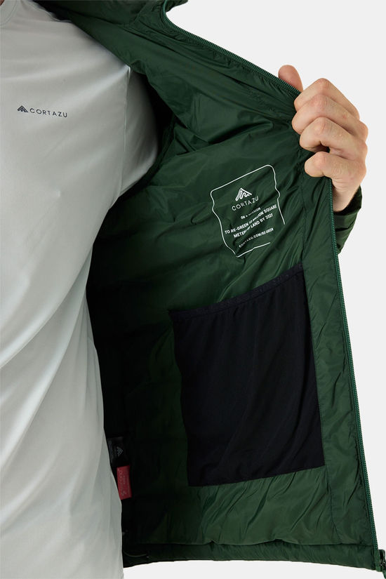 CORTAZU Mountain Ins Hooded Jacket 10M  dark green