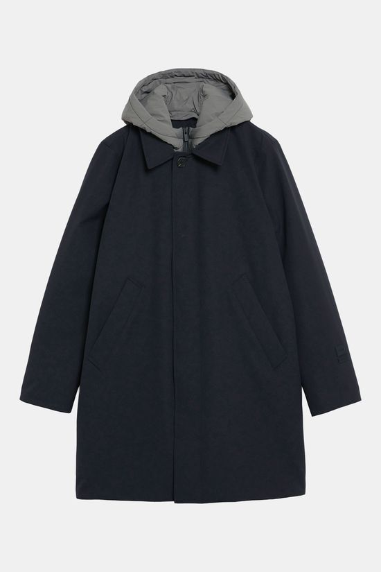 Elvine Celvin Gevoerde Jas Blauw