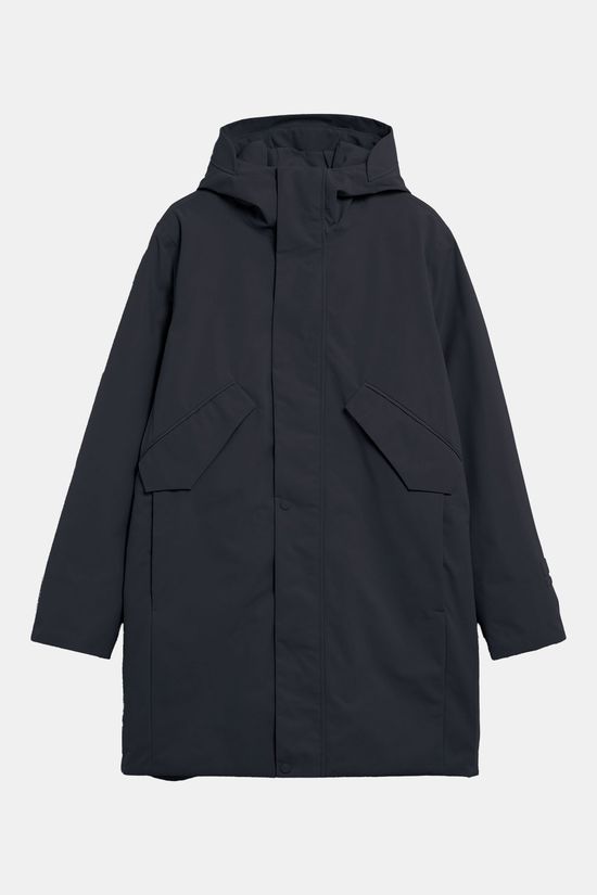 Elvine Janne Gevoerde Jas Navy Blue
