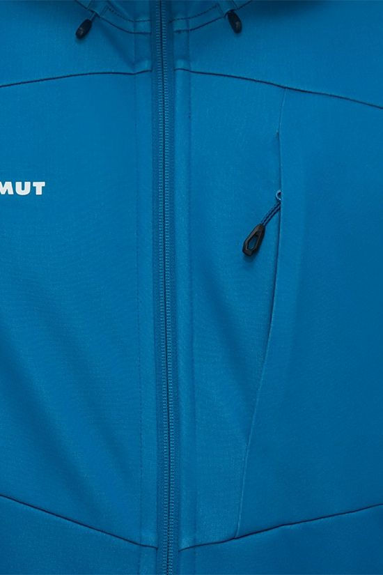 Mammut Ultimate VII So Hooded Softshell Jas Petrol