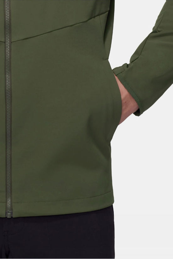 Mammut Ultimate Comfort SO Hood Softshell Jas dark khaki