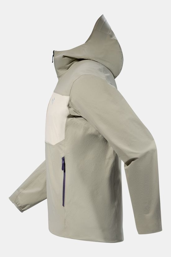 Arc'teryx Gamma Lightweight Hoody Softshell Jas Heren mid grey