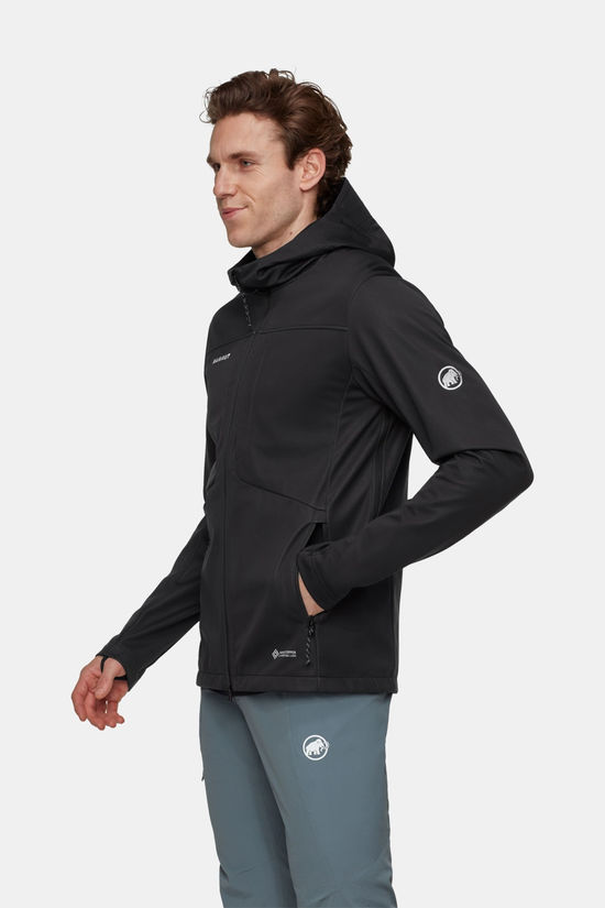 Mammut Ultimate VIII SO Hooded Softshell Jas black
