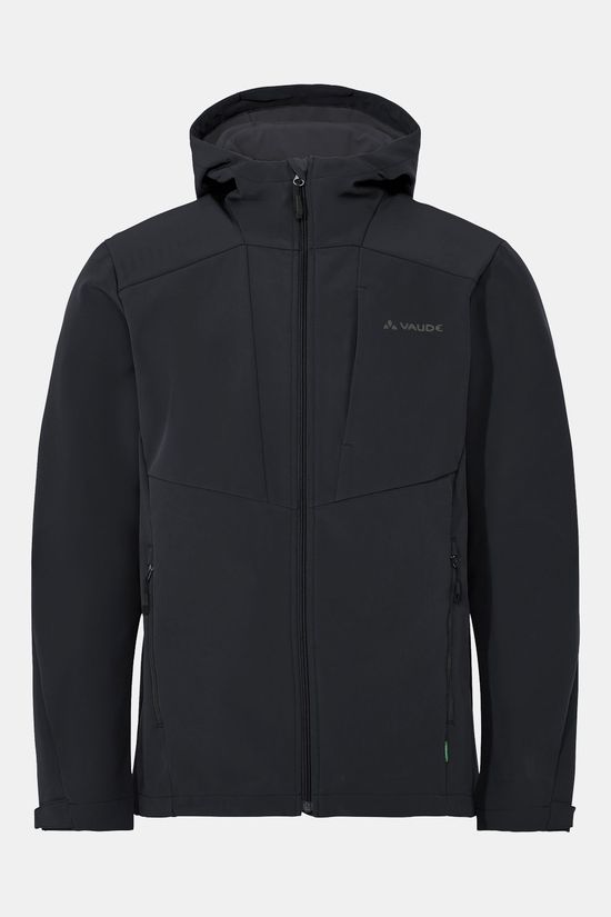 Vaude Men'S Cyclone Hooded Jacket Ii Softshell Jas black
