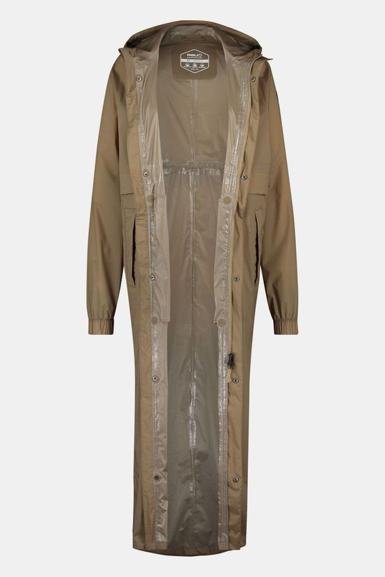 AGU Packable Rain Parka Urban Outdoor Unisex Lead Gray