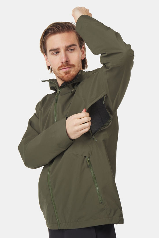Ayacucho Yosemite Hardshell Jas Dark Khaki/Dark Khaki