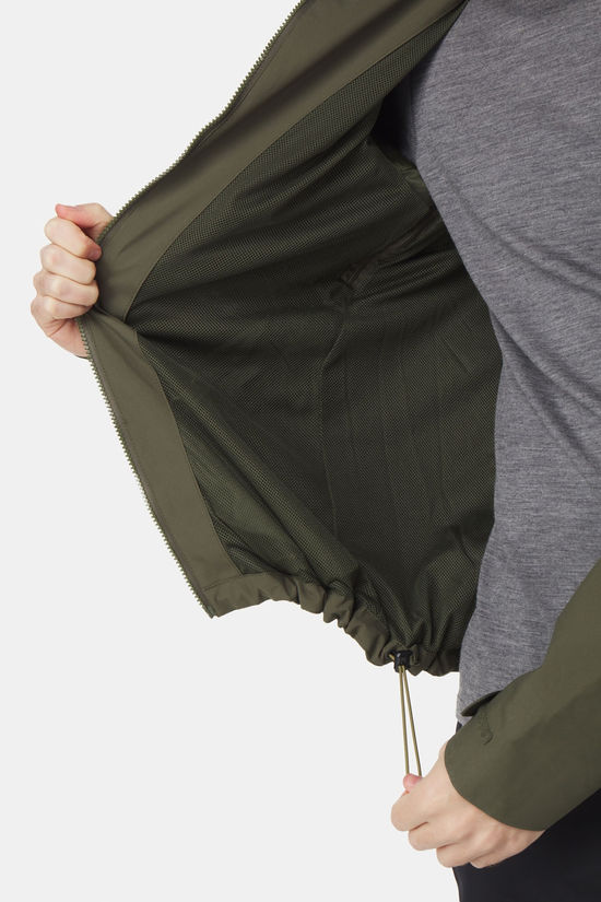 Ayacucho Yosemite Hardshell Jas Dark Khaki/Dark Khaki