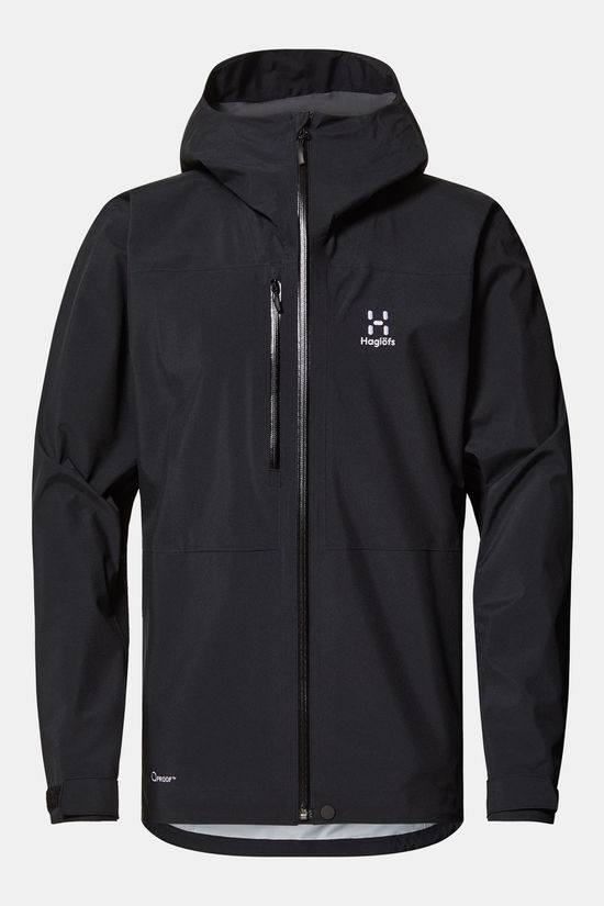 Haglöfs Front Proof Hardshell Jas black/dark grey