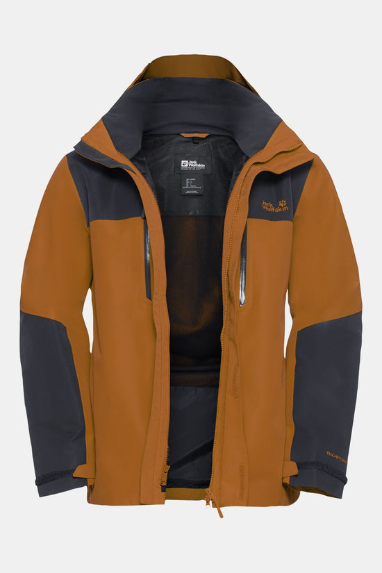 Jack Wolfskin Jasper 2L Hardshell Jas Camel Brown