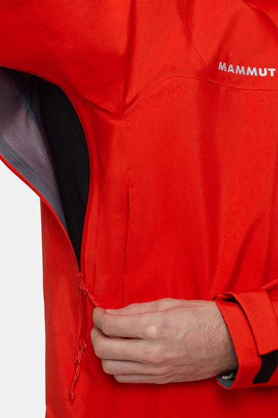 Mammut Crater Gore-Tex Pro HD Hooded Hardshell Jas red