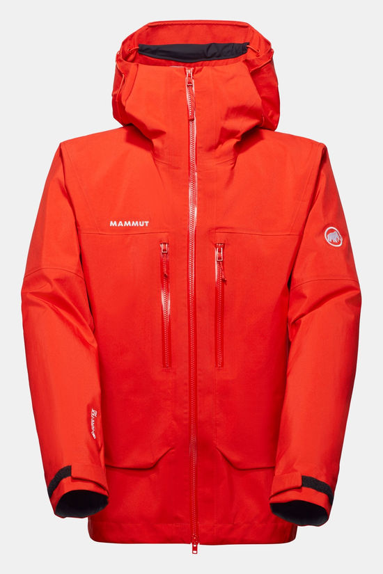 Mammut Crater Gore-Tex Pro HD Hooded Hardshell Jas red