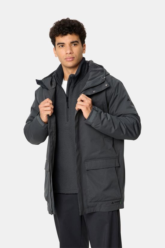 Vaude Men'S Manukau Parka Iii Hardshell Jas dark grey