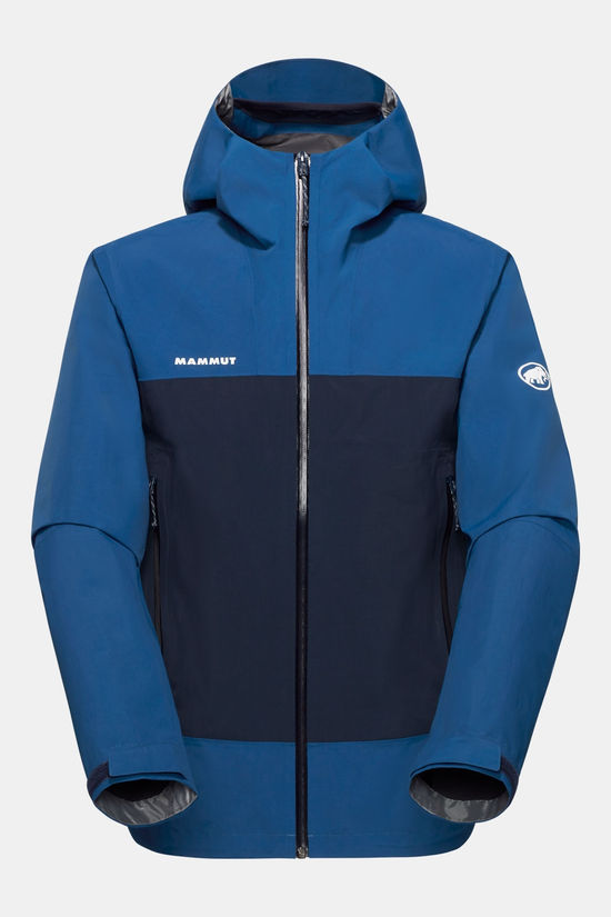 Mammut Crag Hardshell Regenjas royal blue/dark blue