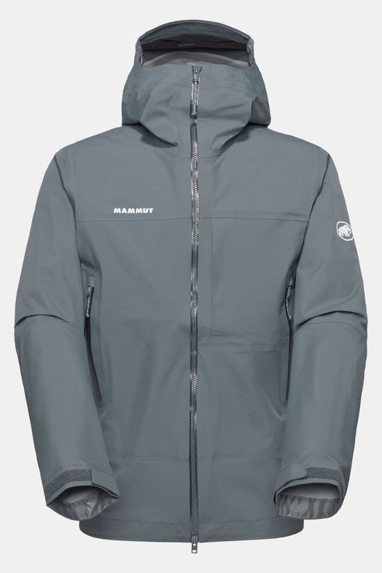 Mammut Alto Guide Hs Hooded Jacket Hardshell Jas mid grey
