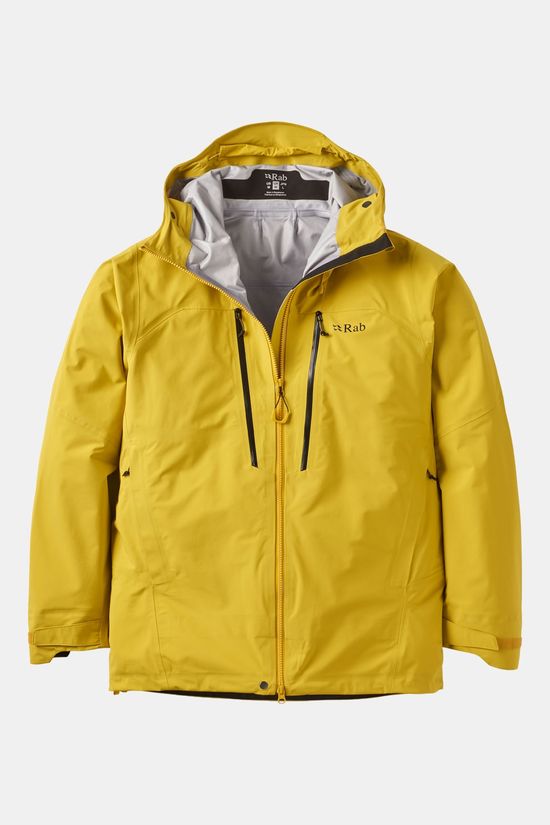 Rab Firewall Guide Hardshell Jas Heren mid yellow