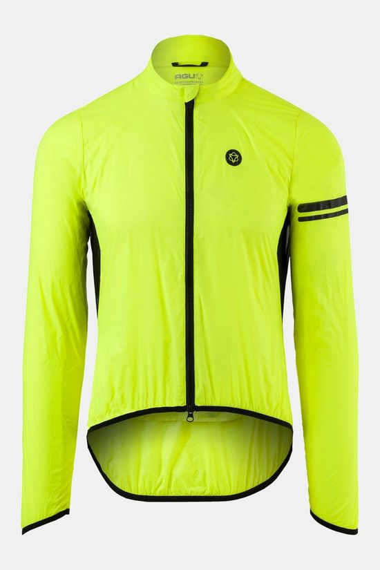 AGU Essential Windjack Fietsjas Neon Yellow