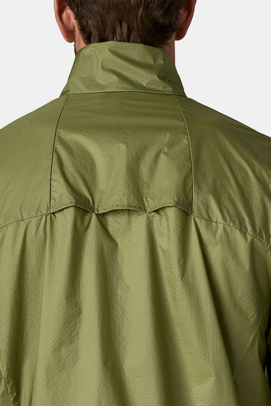 Patagonia Houdini Stash 1/2-Zip Windjas dark khaki
