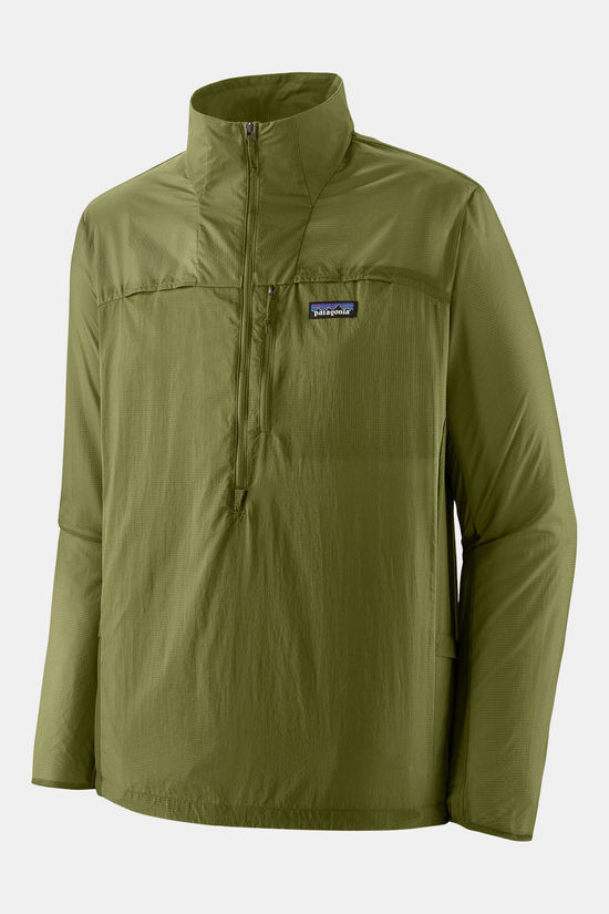 Patagonia Houdini Stash 1/2-Zip Windjas dark khaki