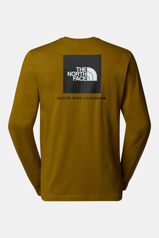 The North Face M L/S Redbox Tee Shirt mid khaki