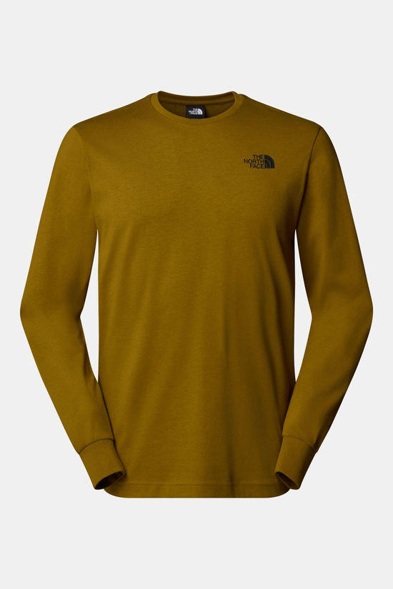 The North Face M L/S Redbox Tee Shirt mid khaki