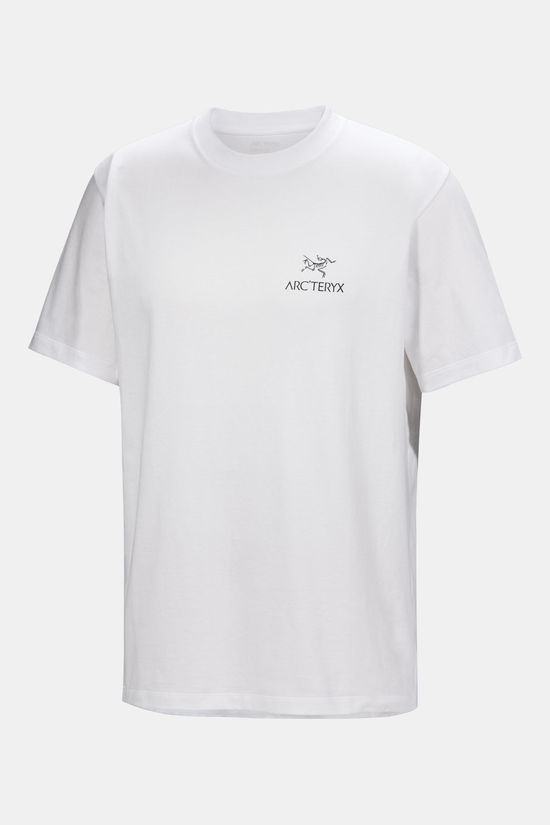 Arc'teryx Kragg Cotton Bird Word T-shirt white/black