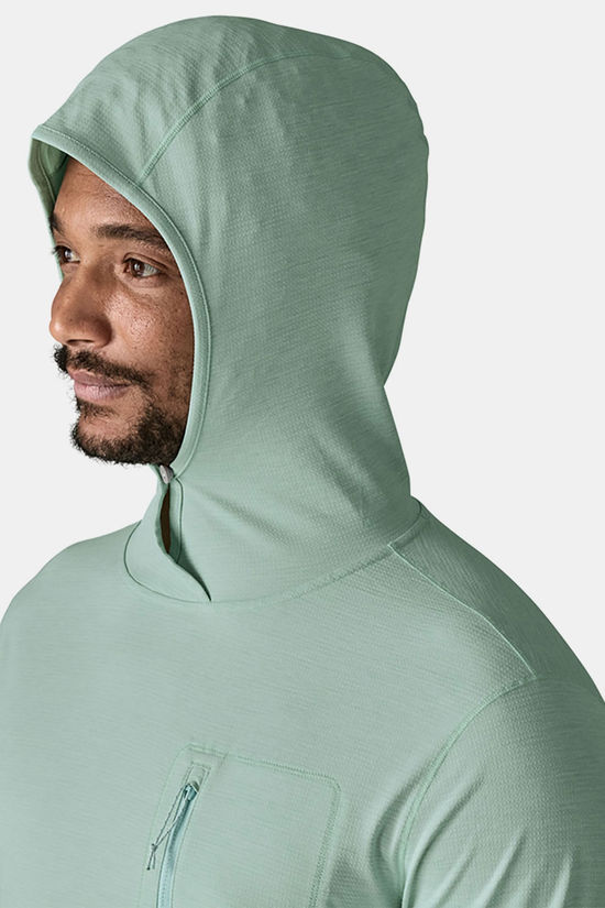 Patagonia Capilene Cool Sun Hoody light blue