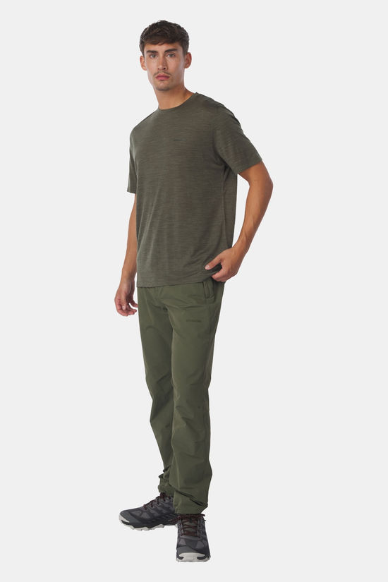 Ayacucho Midweight Merino T-Shirt Dark Khaki/Dark Khaki