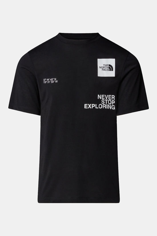 The North Face Mountain Foundation Coordinates T-shirt black