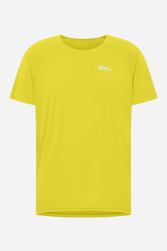 Jack Wolfskin Prelight Stride T-Shirt Lime Green