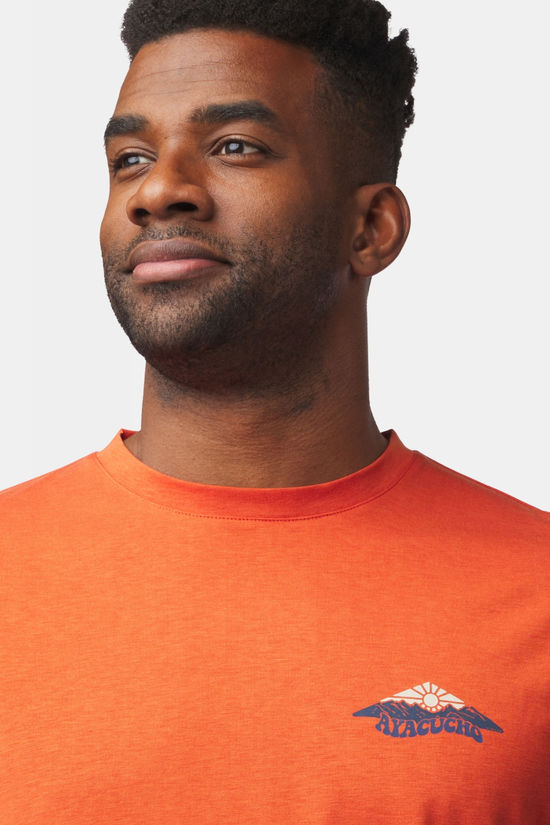 Ayacucho Bighorn Graphic Tee T-Shirt rust