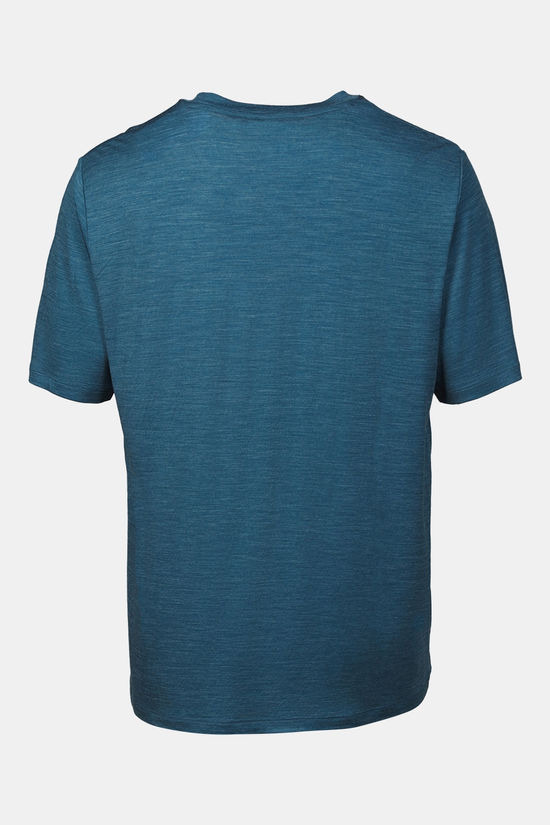 Ayacucho Red Rock Merino T-Shirt Petrol/Marle