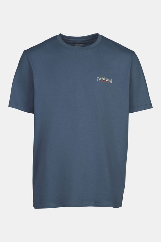 Ayacucho Festival T-Shirt mid blue/mid grey