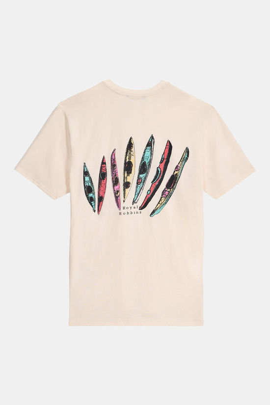Royal Robbins RR Graphic T-Shirt Off White/Stripes