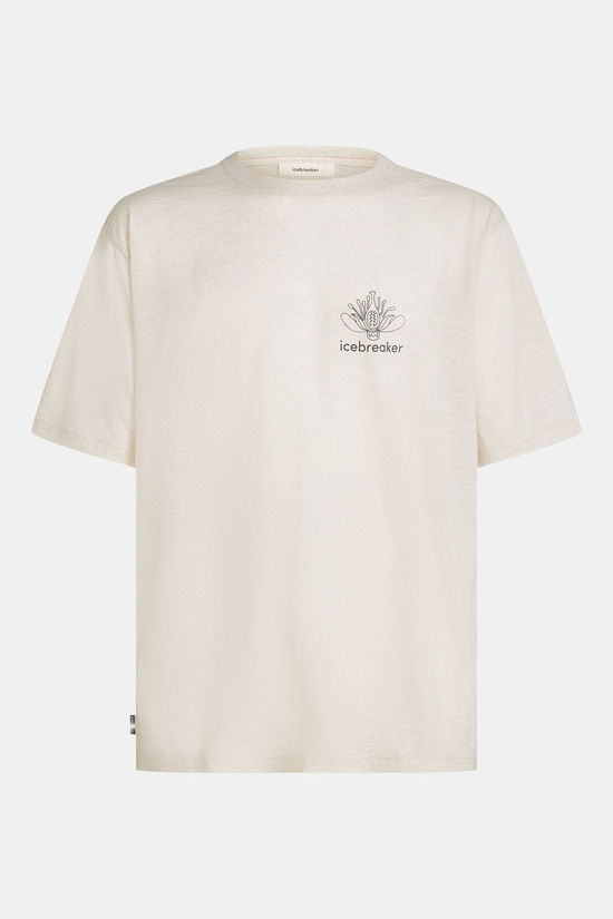 icebreaker Merino 150 Tech Lite Relaxed Fern Tee Ecru