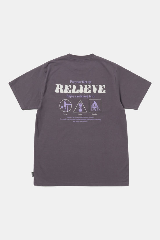 Snow Peak Camping Graphic T-Shirt mid grey