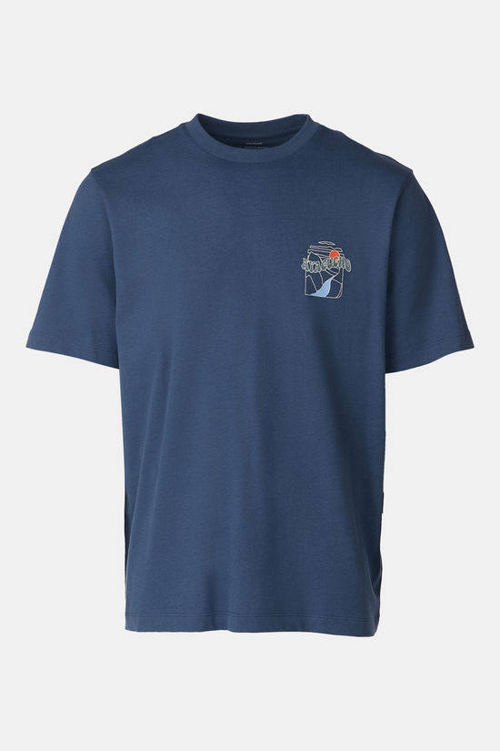 Ayacucho Wild Cat T-Shirt Navy Blue