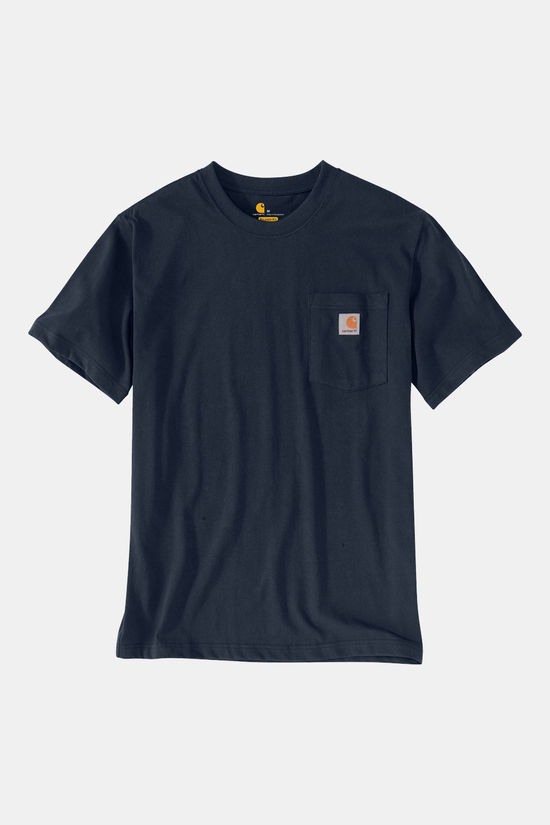 Carhartt Dearborn Relaxed Pocket T-shirt Heren Navy Blue/Dark Blue