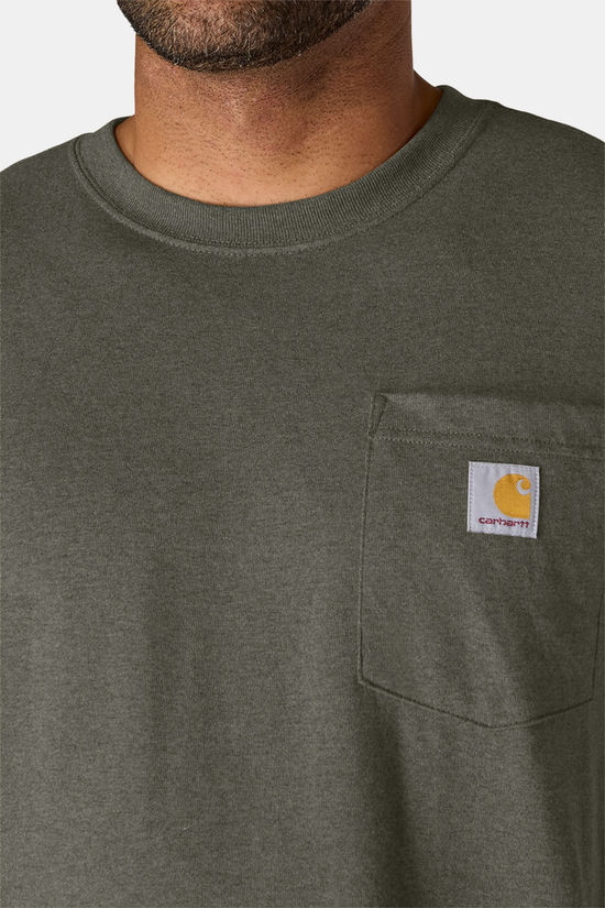Carhartt Dearborn Relaxed Pocket T-shirt Heren dark green