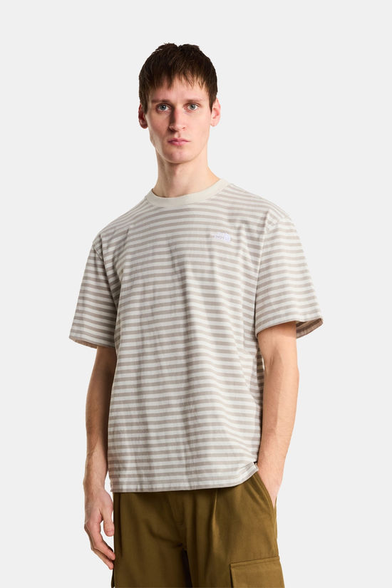 The North Face Vista Stripe T-Shirt Heren Off White/Stripes