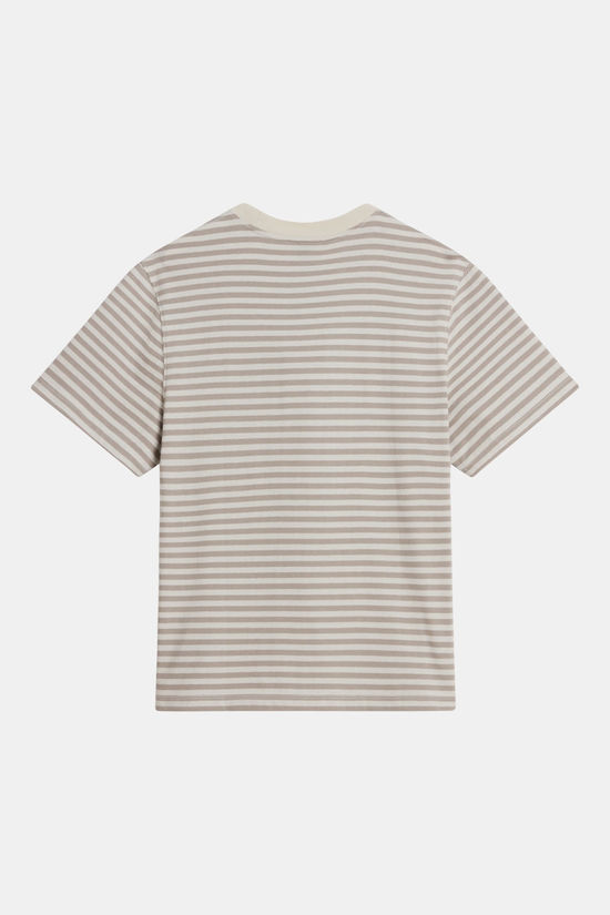 The North Face Vista Stripe T-Shirt Heren Off White/Stripes